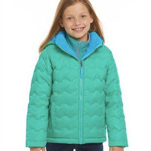 Girls' L.L.Bean Fleece-Lined Down Jacket